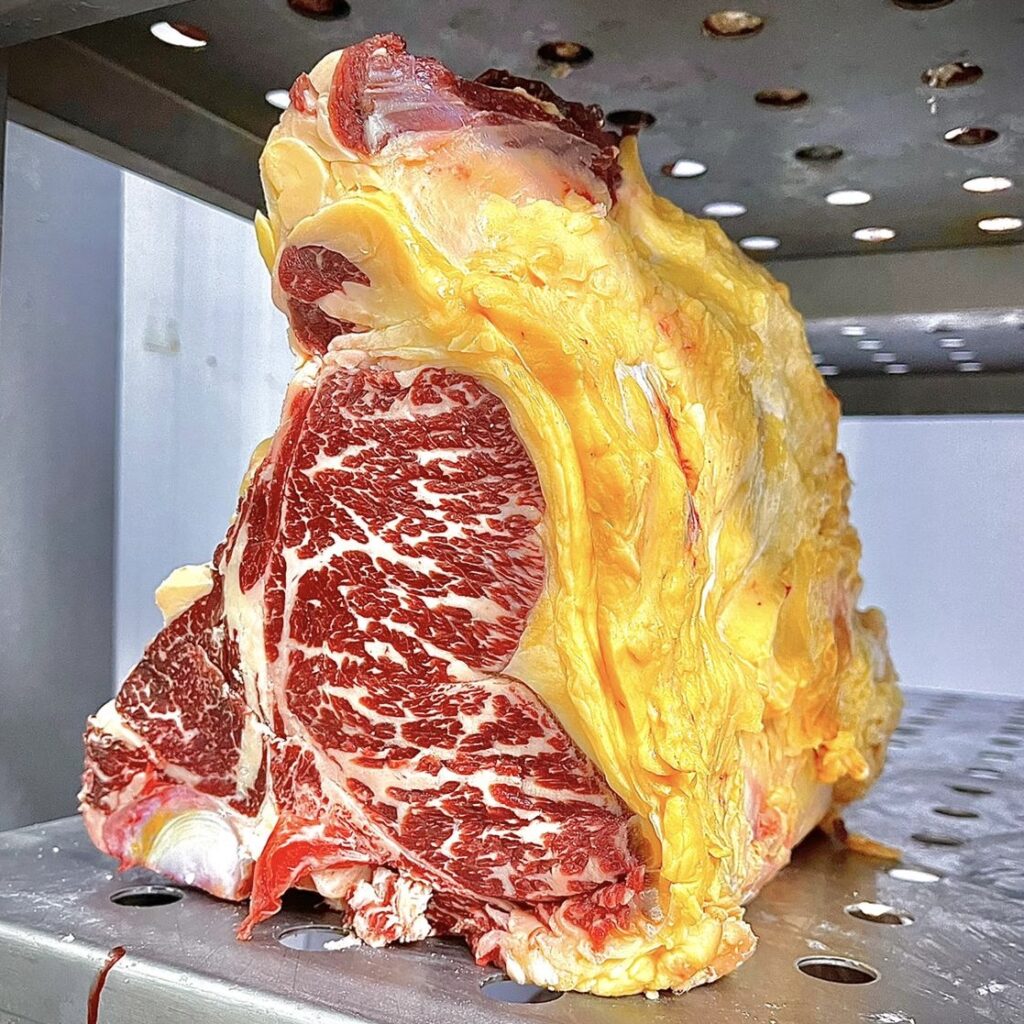 Carne di qualità marezzata